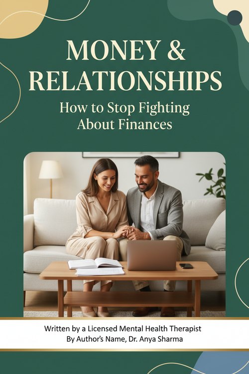 E-book cover for Money & Relationships: How to Stop Fighting About Finances